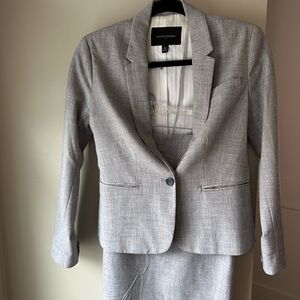 Banana Republic Light Gray Blazer